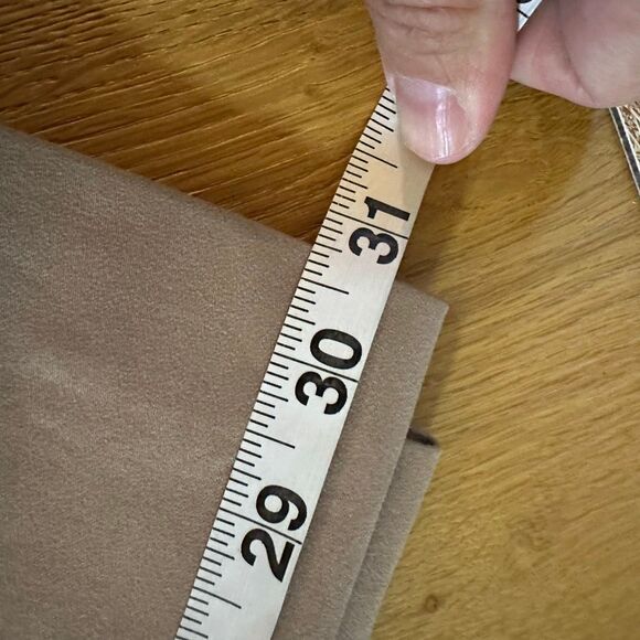 St. John Sport tan career pants 12 the real real - Picture 7 of 9